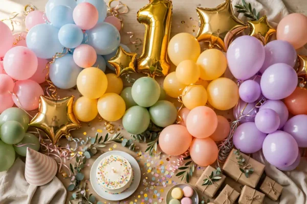 30 Birthday Balloons Ideas for an Unforgettable First Birthday