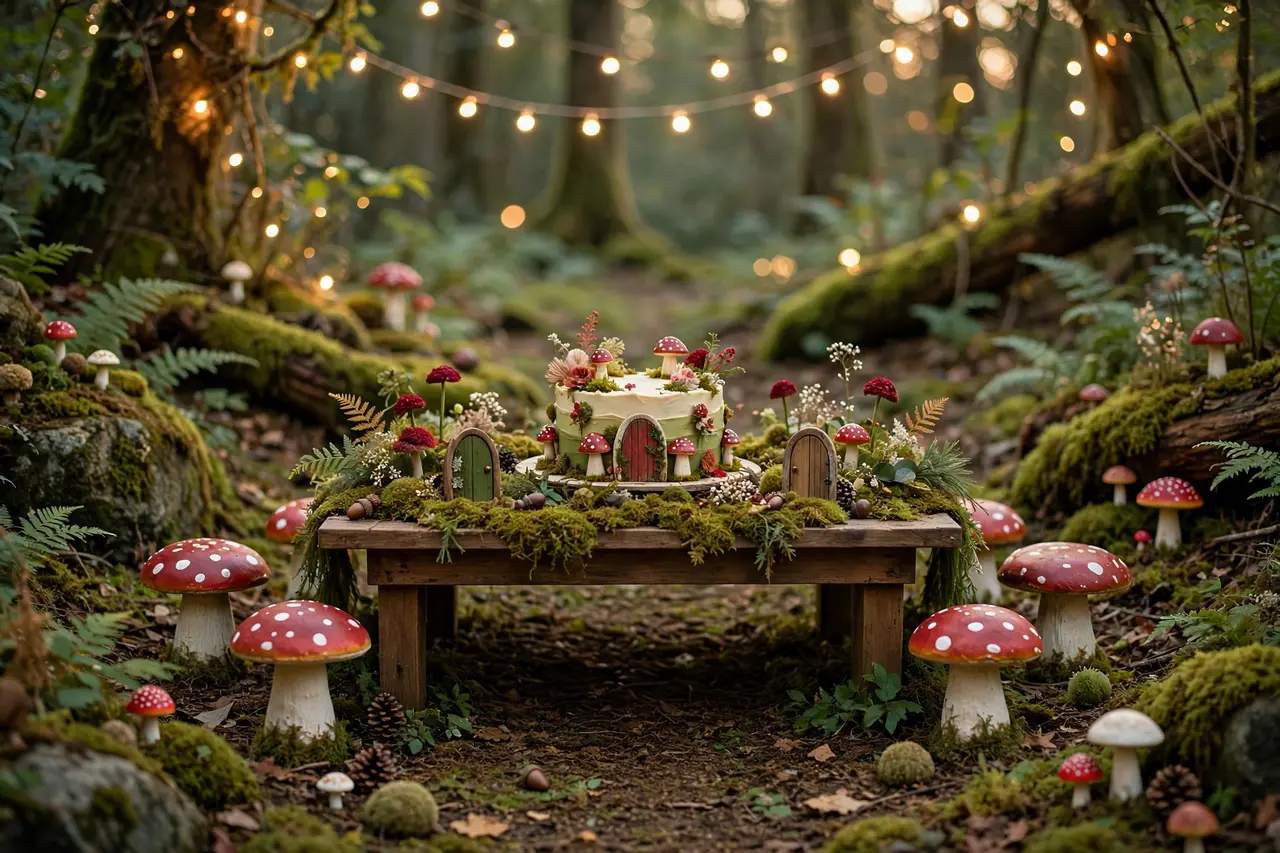 Fairy First birthday party themes fairy garden